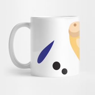 White Parakeet Beak (Female) Mug